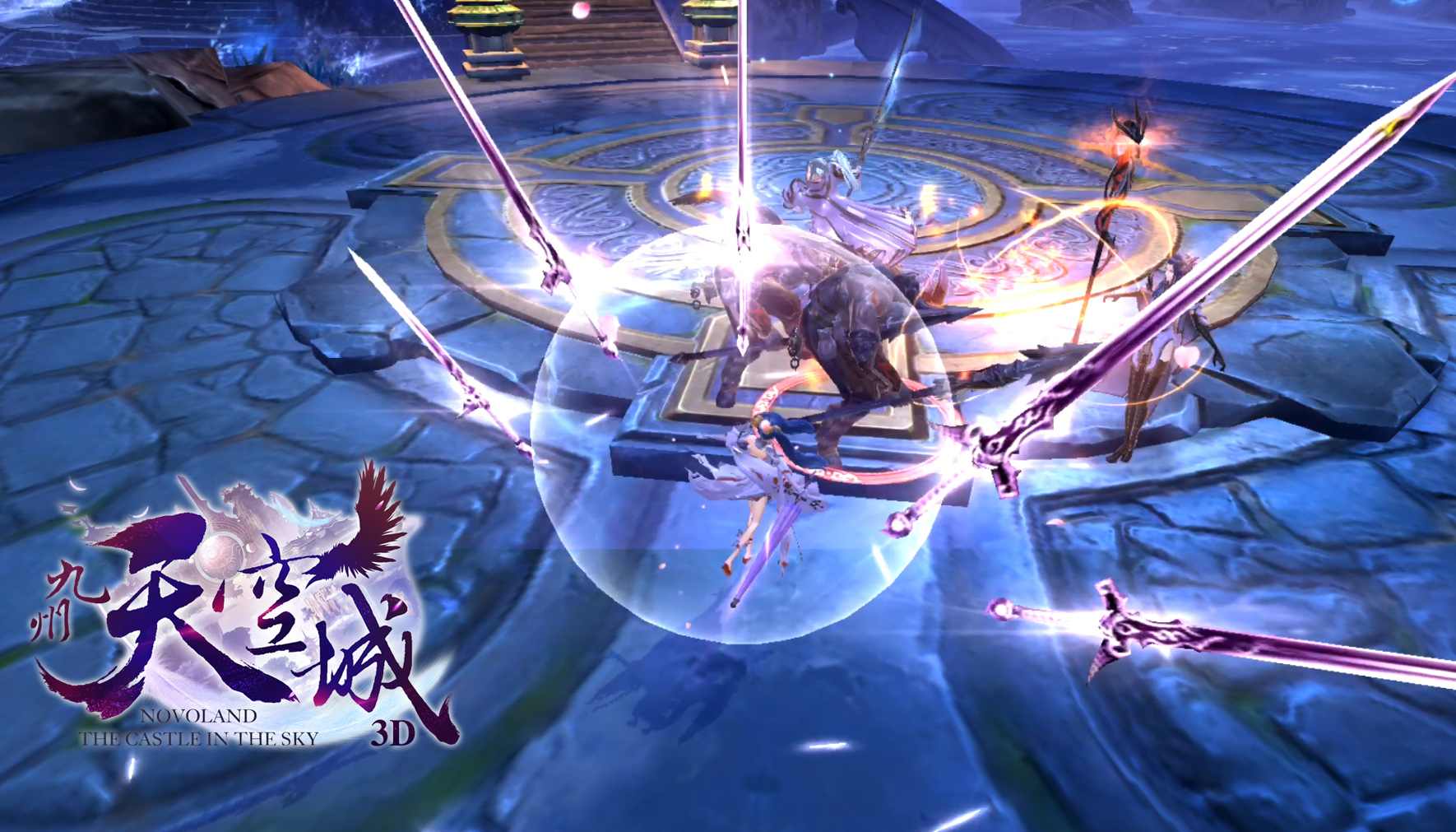 《九州天空城3D》10月初即将上市 代言人「羽芒花神」莫允雯唯美登场、游戏主题曲首度献声 跨服空战系统「流光战场」先睹为快!